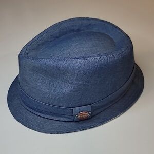 DICKIES Classic Denim Jean Fedora Plaid Lip Lining